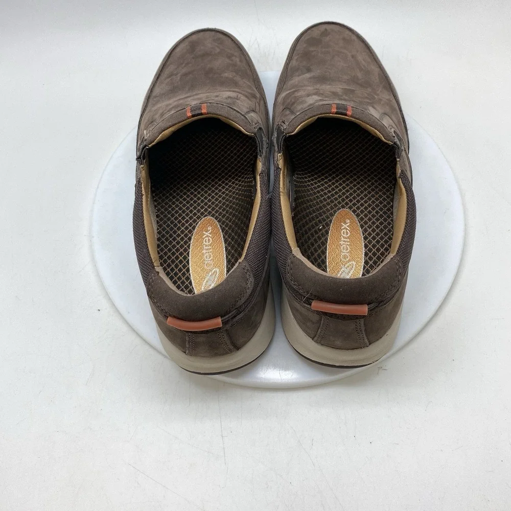 Clarks Sneakers Mens 9.5 W Un Trail Step 26140383 Brown Slip Ons Casual Shoes